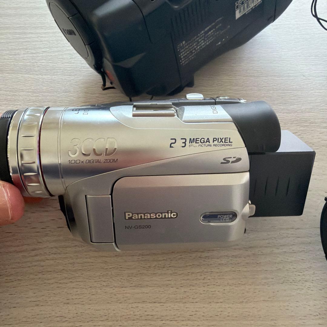 SONY Panasonic Canon ビデオカメラ 4台まとめ売り ジャンク - メルカリ