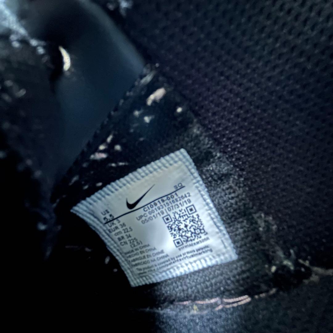 【NIKE】ナイキ エアフォース1 シャドウ 22.5cm 黒 ブラック