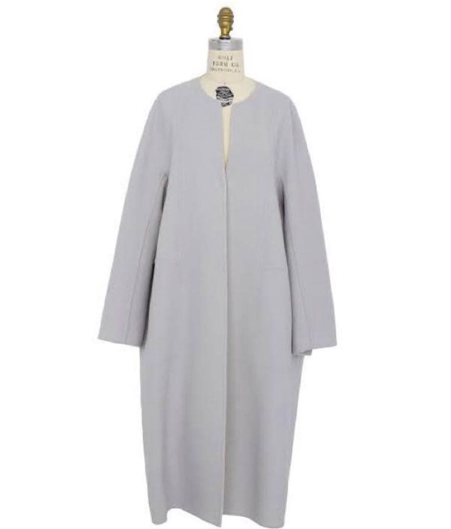 Drawer ドゥロワー ウールカシミヤ リバーシブル コート 38 - メルカリ