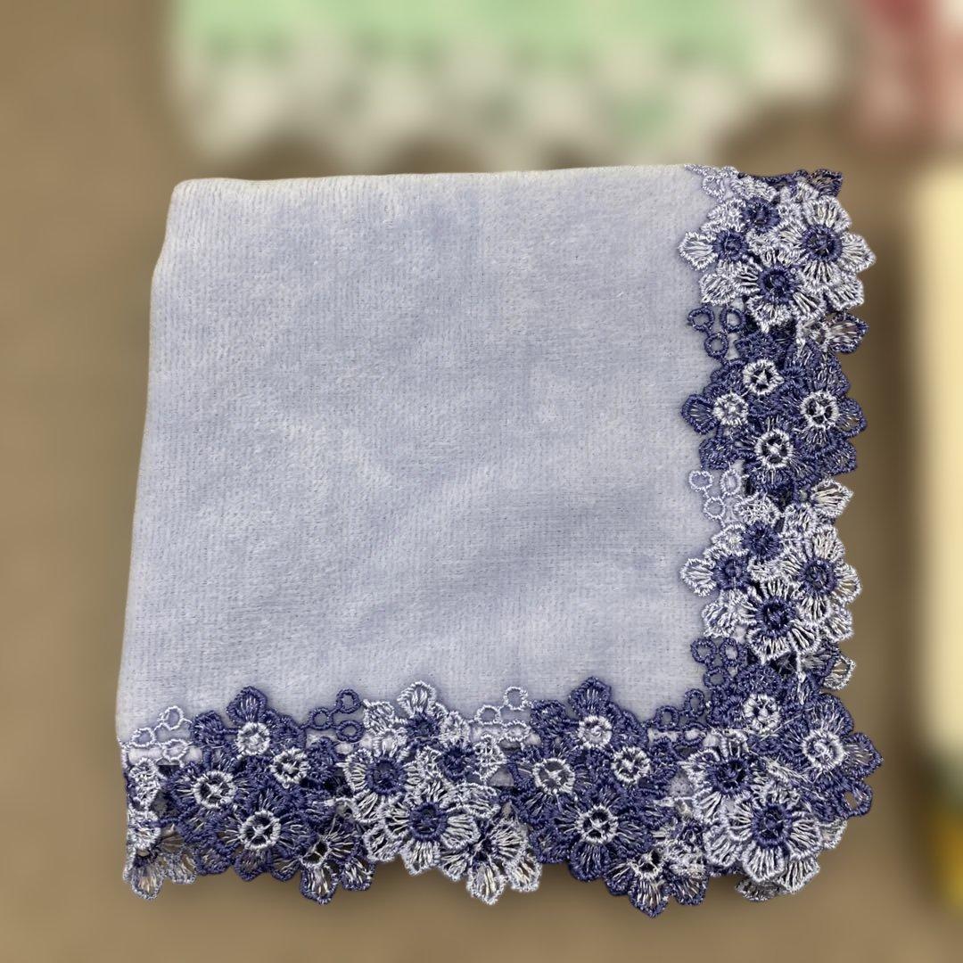 廃盤 近沢レース 桜 タオルハンカチ 春爛漫 さくら ハンカチ 近沢