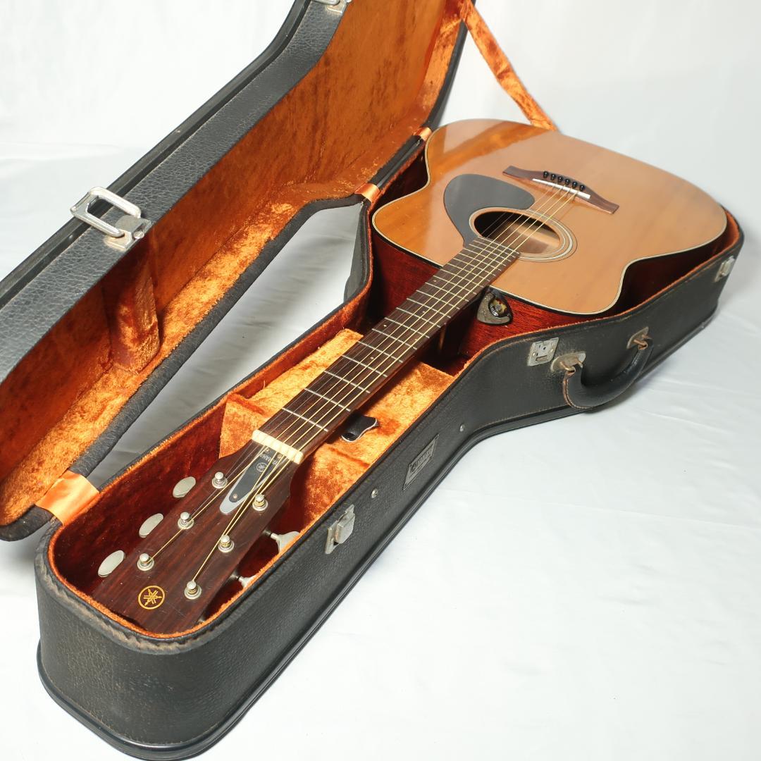 YAMAHA FG-180 赤ラベル ギター ヤマハ製ハードケース付 - メルカリ