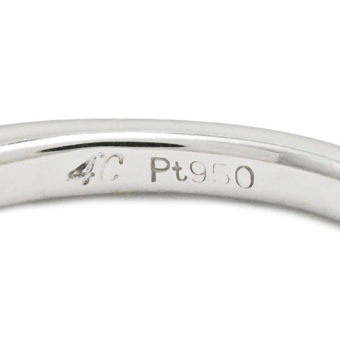 【最終価格♡出品2月中旬まで♡9号♡新品磨き】4℃ Pt950エタニティリング