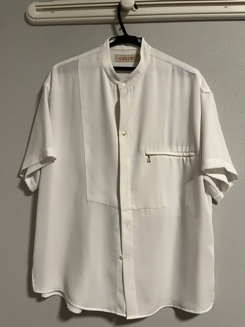 CULLNI スタンドカラーブザムシャツ 21-SS-030 CULLNI [クルニ] Stand Collar Buzam Shirt ＜スタンドカラーブザム