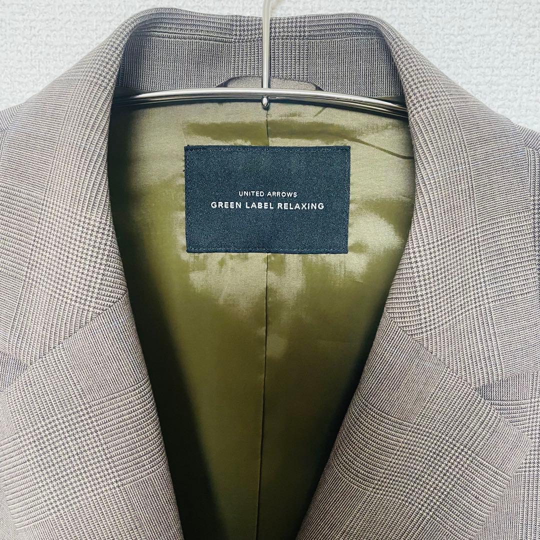 美品】グリーンレーベル カチリラ40 ダブル グレンチェック