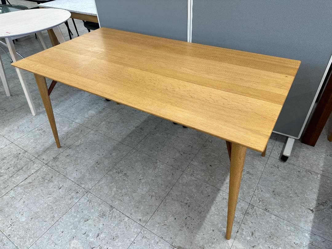 日進木工　ダイニングテーブル　WOT-681　ブラウン 日進木工 WHITE WOOD テーブル WOT-681 日進木工 / ニッシンモッコウ