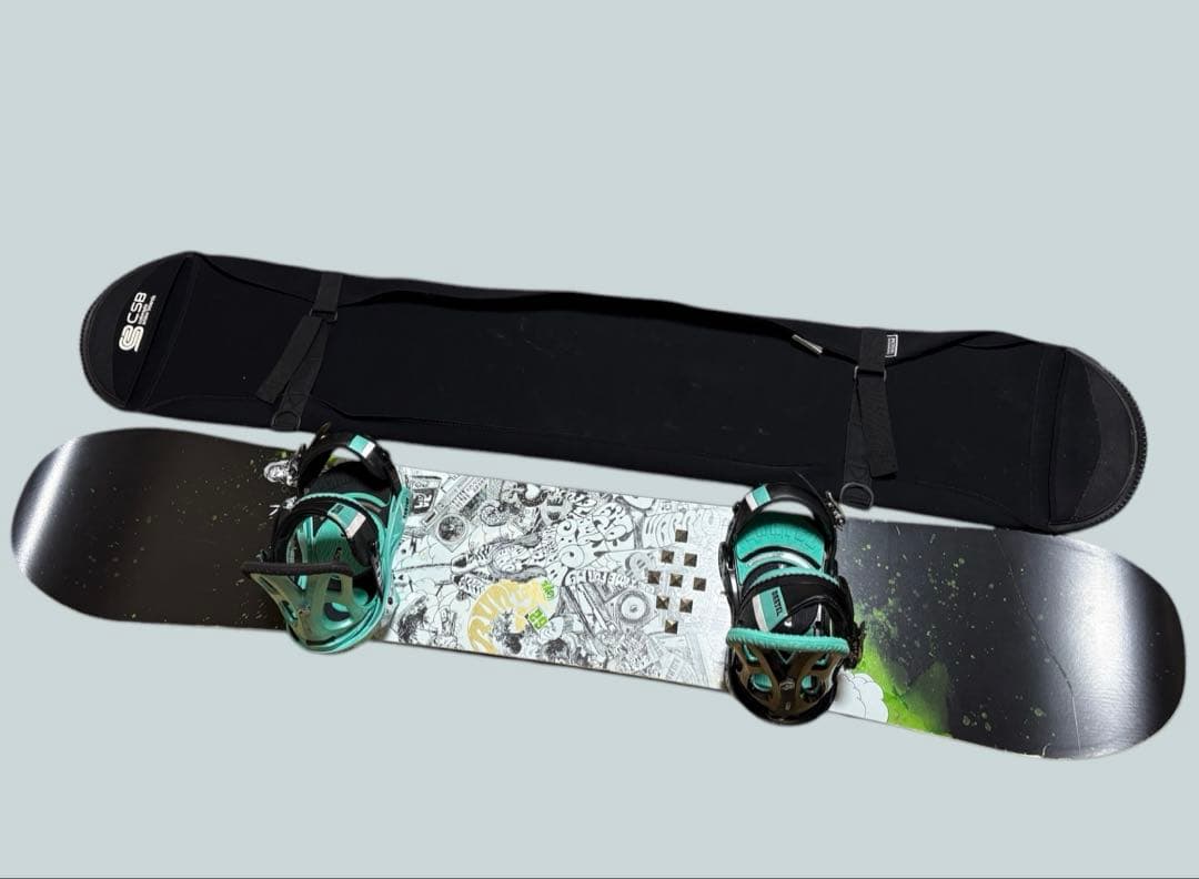 BURTON バートン バインディング付 スノーボードセット LOVE - メルカリ