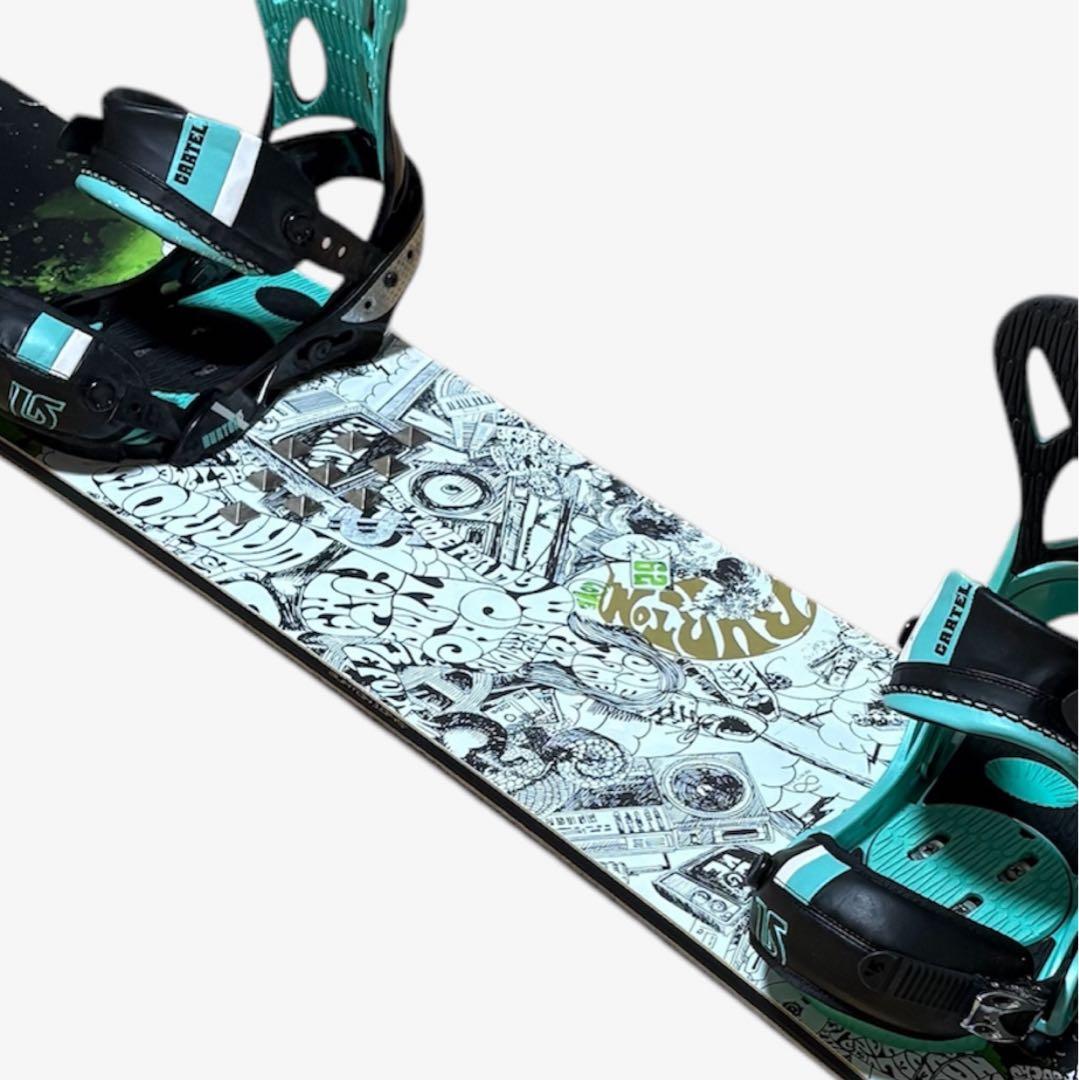 BURTON バートン バインディング付 スノーボードセット LOVE - メルカリ