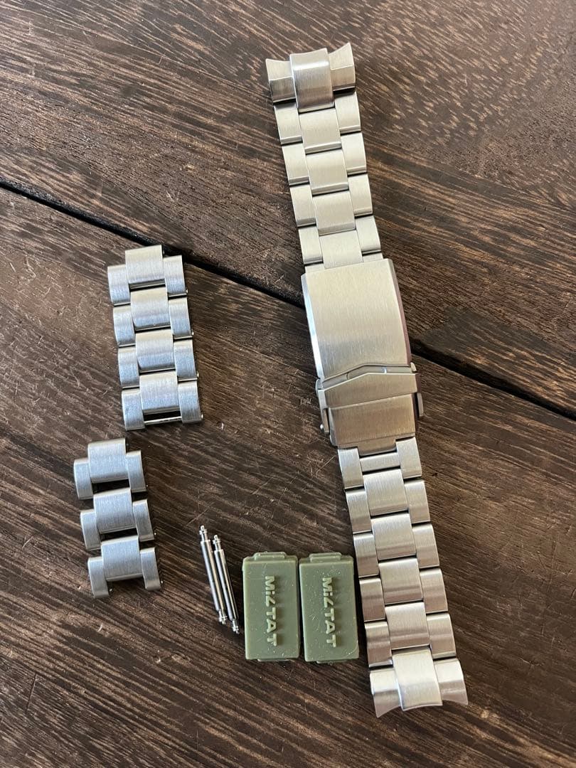 タイコノート　オイスターブレスレット　20mm 20mm メタル時計バンド ステンレス オイスター ブレスレット for