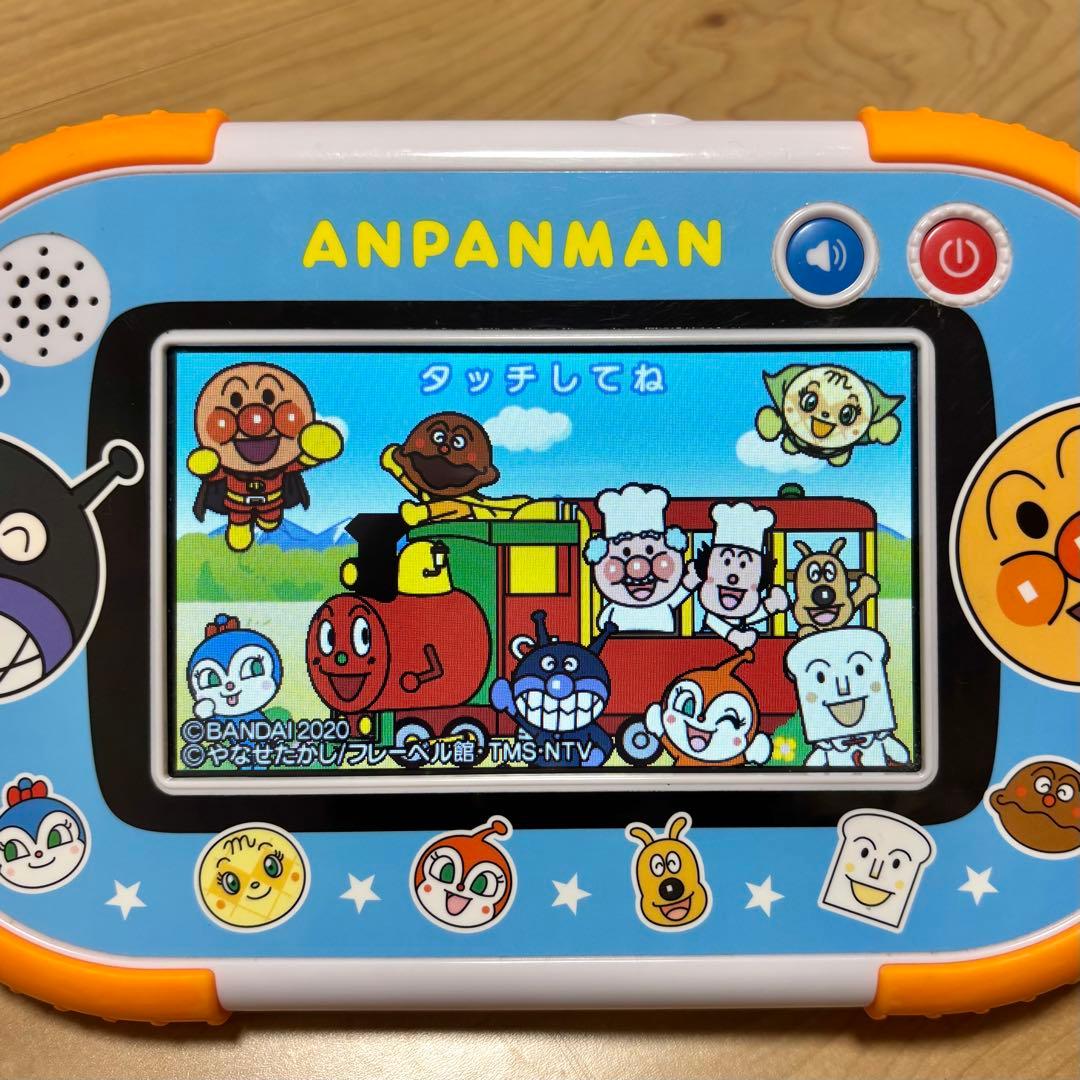 1.5才からタッチでカンタン! アンパンマン知育パッド アダプタ付き