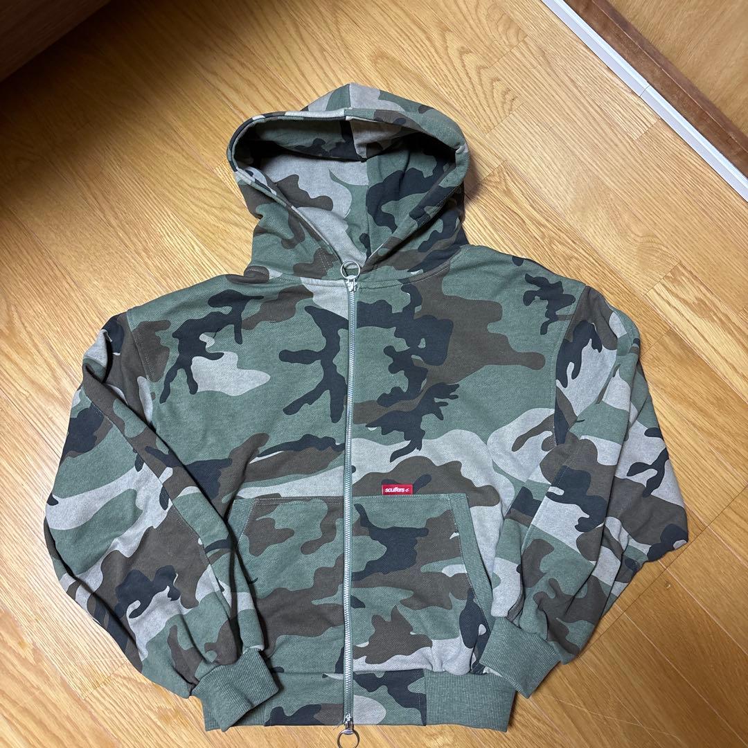 Scuffers camo スカッファー 迷彩 パーカー Sサイズ - メルカリ