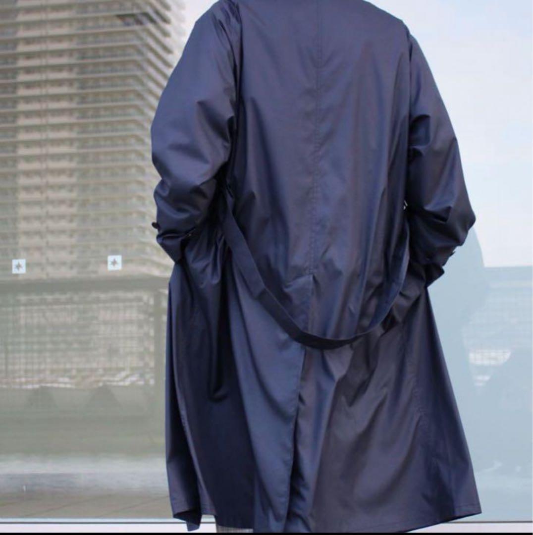 p*i様 オーラリー スーパーライトポリエステルサテンカラーコート 美品