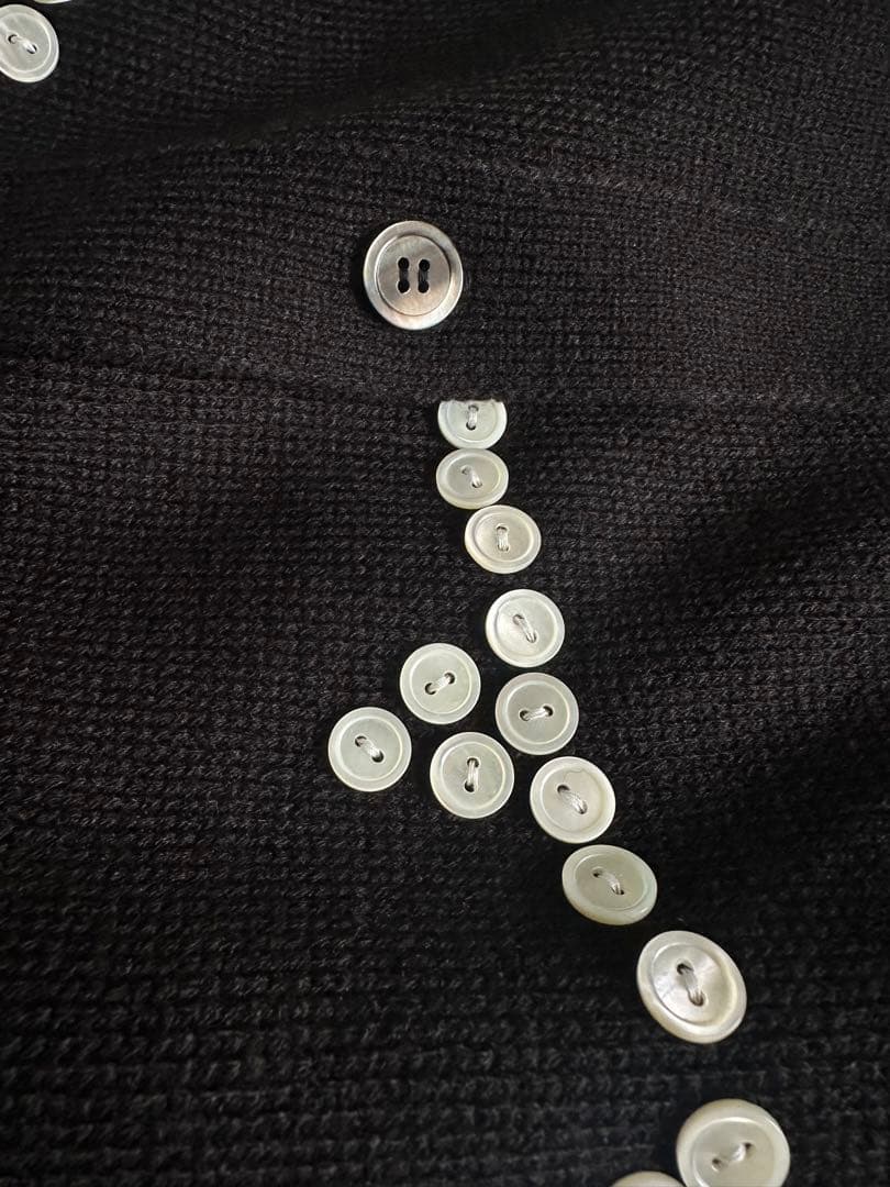 24AW新品未使用 コムデギャルソンオムプリュス ボタンカーディガン