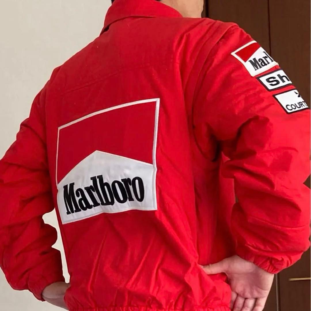 当時物 マルボロ ジャンパー マクラーレンホンダ アイルトンセナ F1