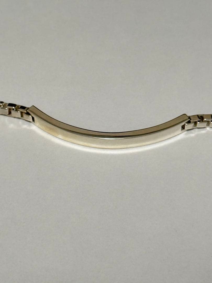 ティファニー ベネチアン リンク ID ブレスレット 18.5cm