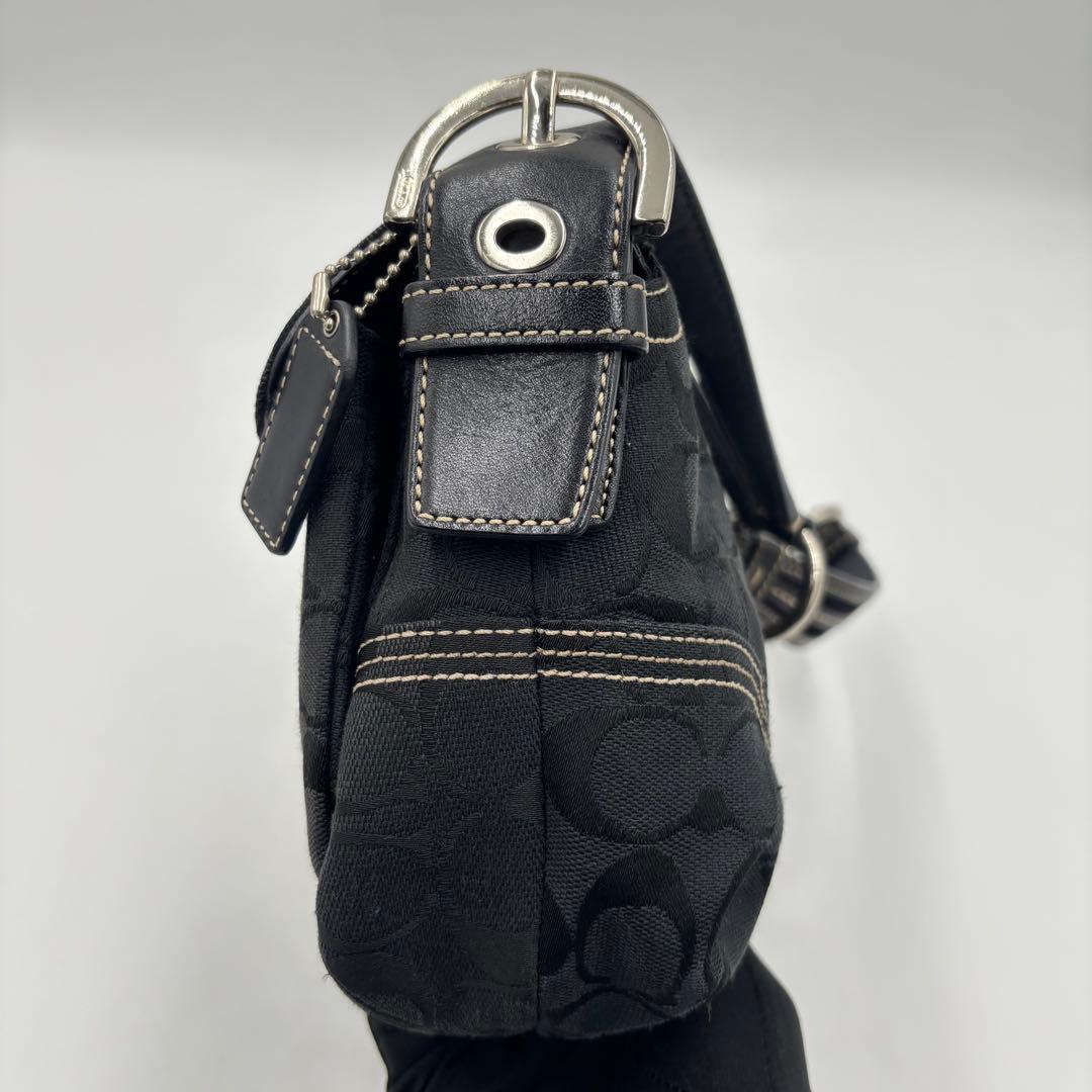 美品COACH コーチ ソーホーシグネチャー ワンショルダーバッグ 6314