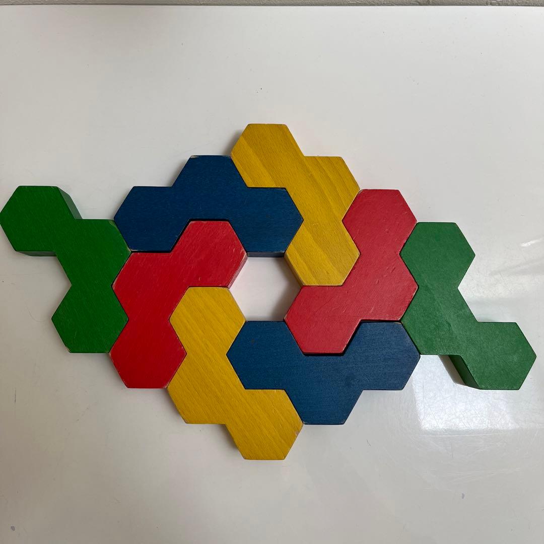 sina ジーナ社 ハニーフラワー 積み木 - メルカリ