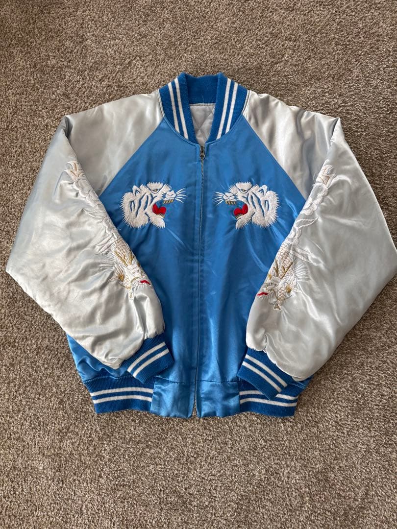 プリンス商会スカジャン プリンス商会 スカジャン オールブラック 激レア 希少品 生産終了品