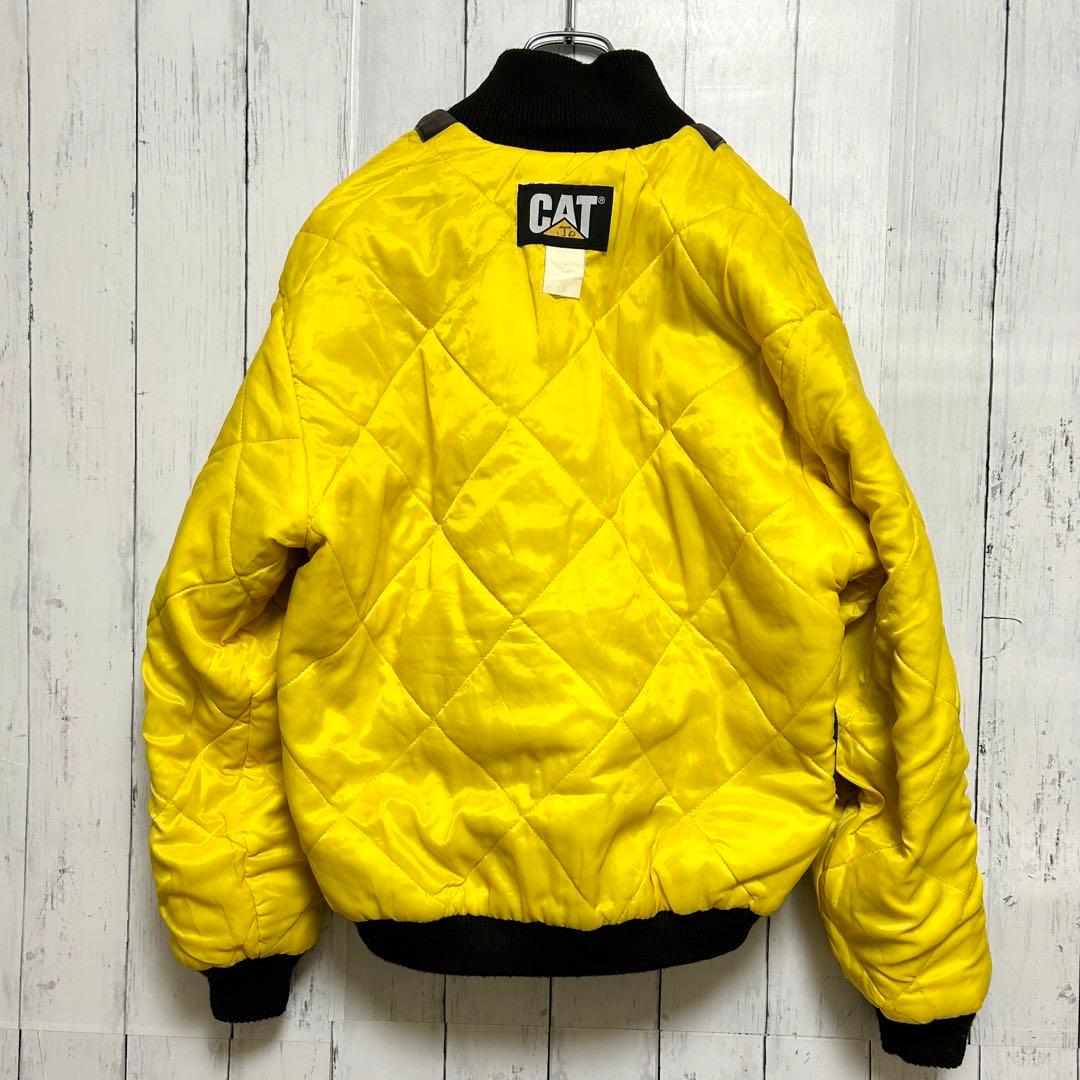 90s CAT キャタピラー ダックジャケット ワーク系 USA アメリカ製