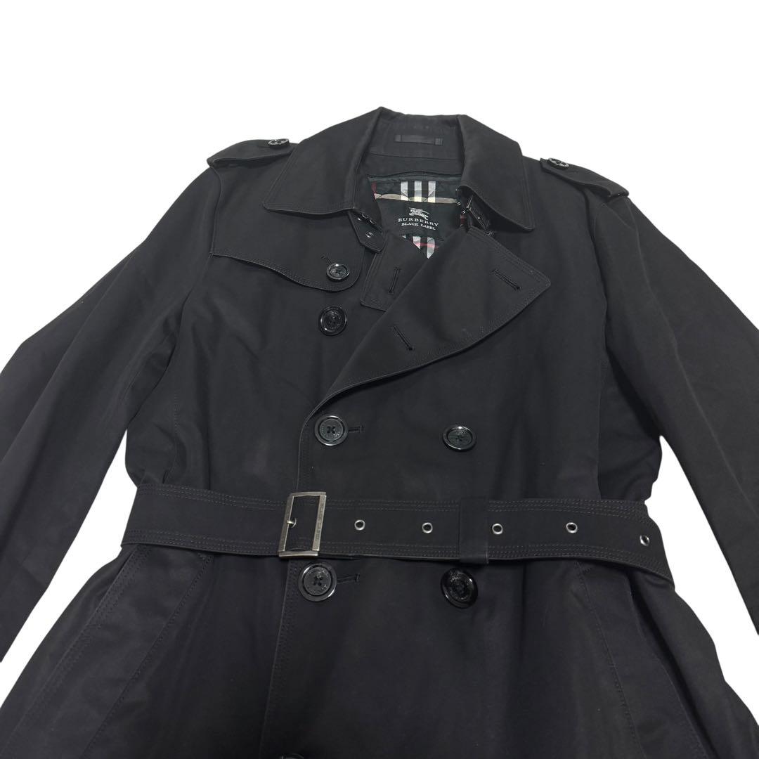 バーバリーブラックレーベル トレンチコート ノバチェック