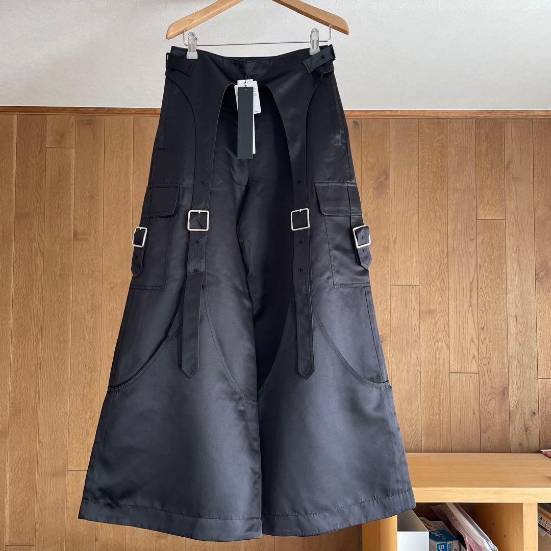 パンツ PAMEO POSE Glitter Belted Baggy Trousers PAMEO POSE（パメオポーズ）の「Drill Belted Baggy Trousers（その他