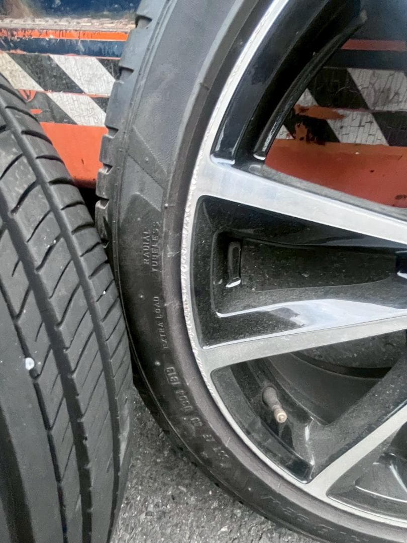 ベンツBクラス純正AW 夏4本セット 225/40/18ピレリドラゴンスポーツ