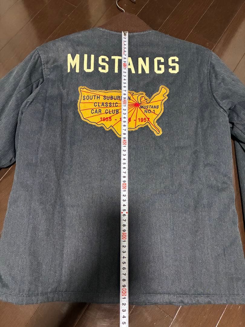 Pherrow´s 中綿キルティングジャケット MUSTANGS 38