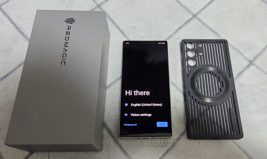 レッドマジック REDMAGIC 10S Pro 16GB 512GB ZTE ZTE Nubia Red Magic 10S Pro Dual Sim 16GB RAM 512GB 5G