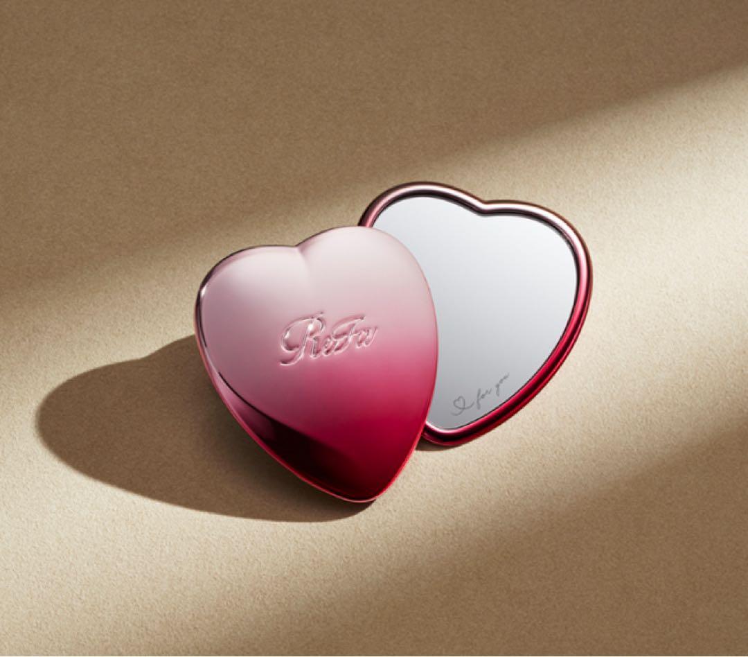 ReFa銀座限定カラー リファハートミラー 鏡 赤 レッド 旗艦店 本店