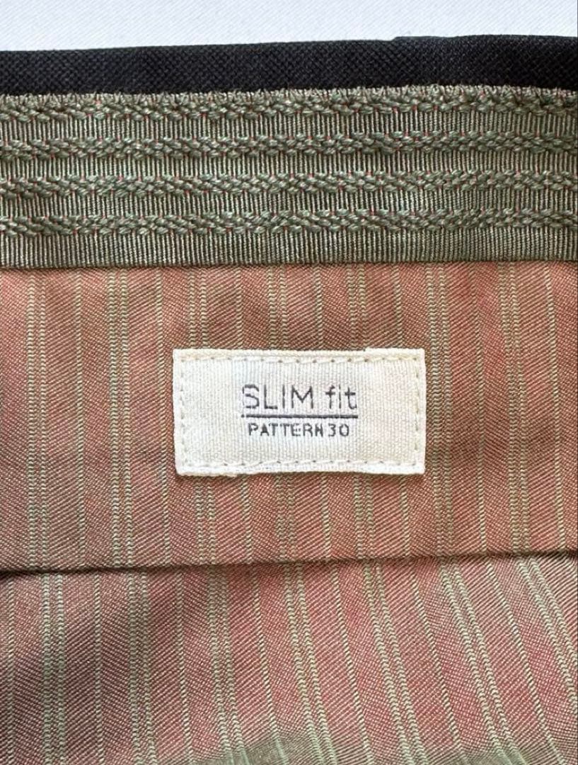 美品クリーニング済】【発送日注意】INCOTEXブラウンウールスラックス