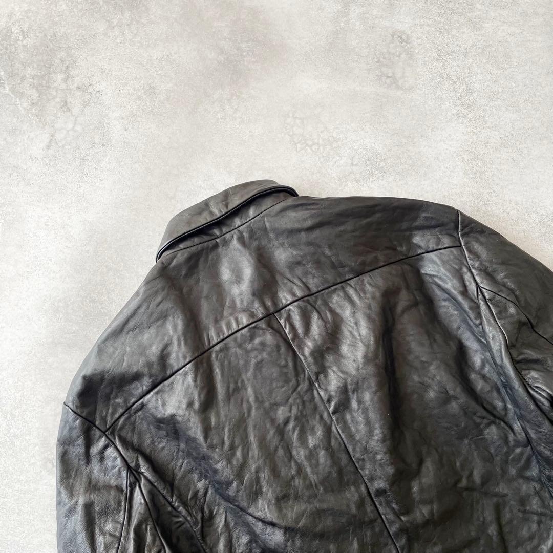 2005AW C DIEM カルペディエム ウォッシャブルレザーシャツ 2 - メルカリ