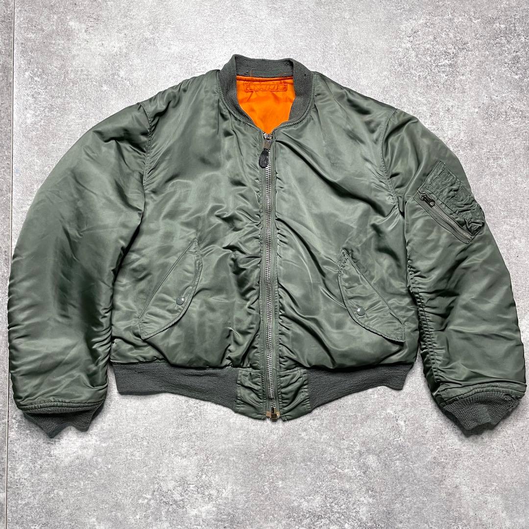 激渋70s アルファ社製 米軍実物 ma1 scovill gripper】 - メルカリ