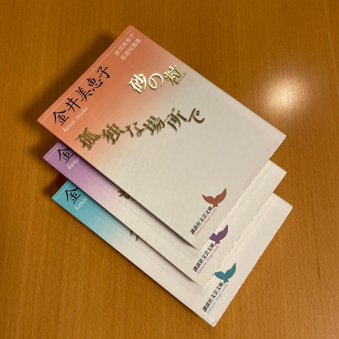 絶版セット・希少・美品】 金井美恵子 自選短篇集 講談社文芸文庫