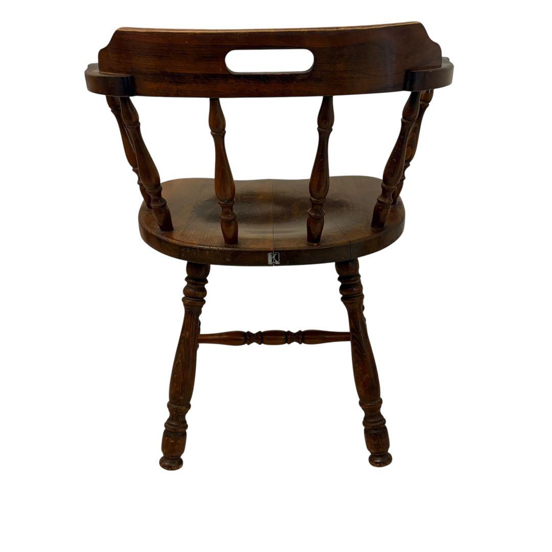 飛騨産業 キツツキマーク アームチェア 木製 ウィンザーチェア