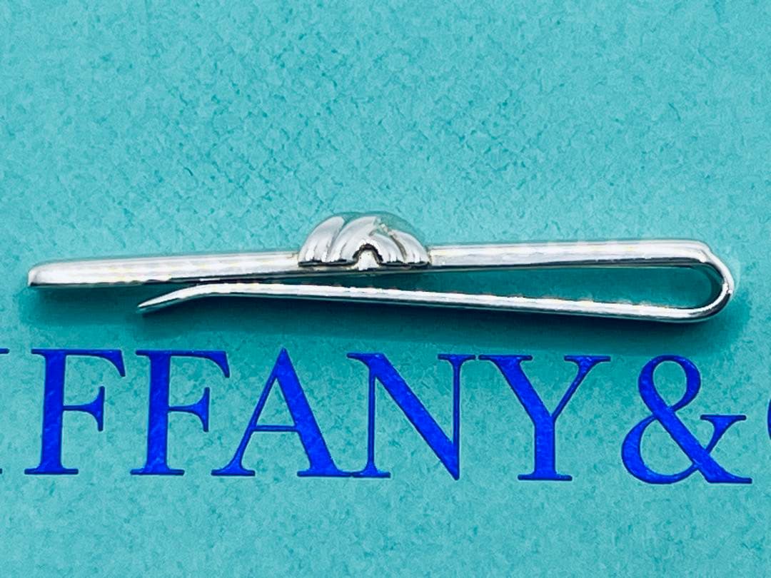 c832 美品 ティファニー 1992 シグネチャー ネクタイピン 925 - メルカリ