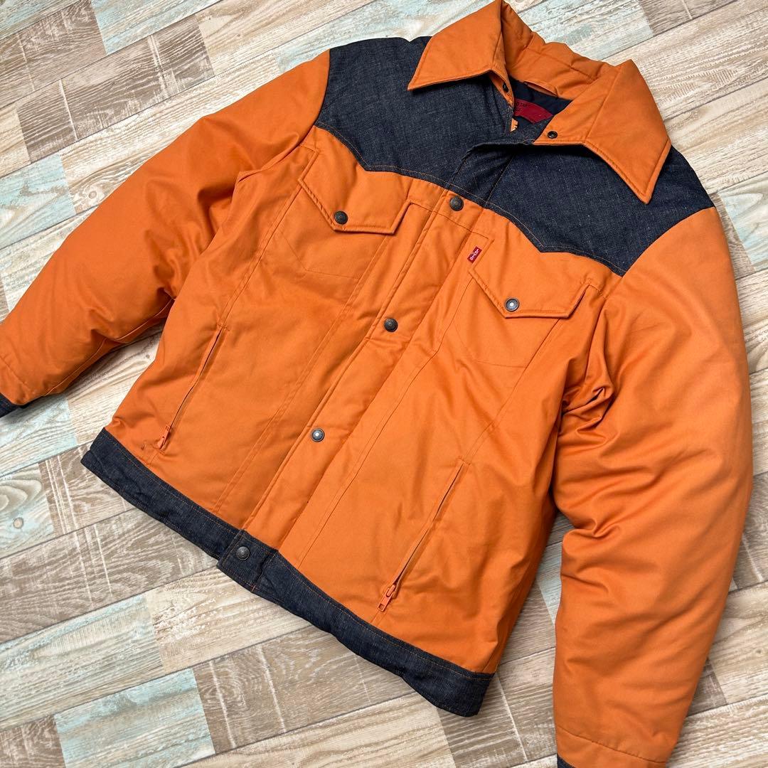 Levis RED TAB リーバイス レッドタブ ダウンジャケット デニム L