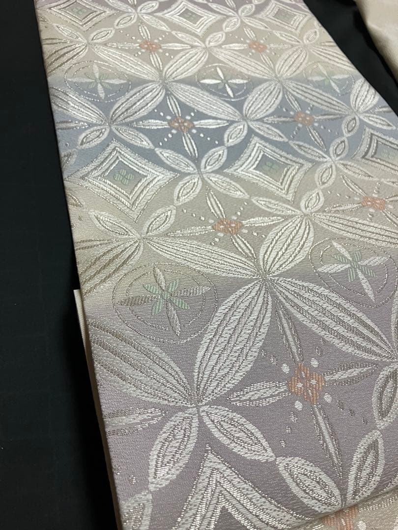 お仕立て上がり名古屋帯 新品未使用品 正絹 西陣織 No.345 - メルカリ