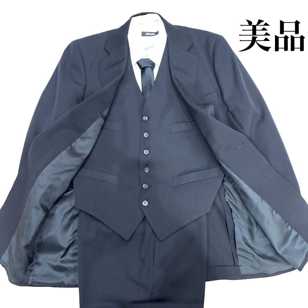 Brooks Brothers ブルックスブラザーズ スリーピース　ブラック Brooks Brothers Explorer ウール 2釦スーツ Classic | Brooks