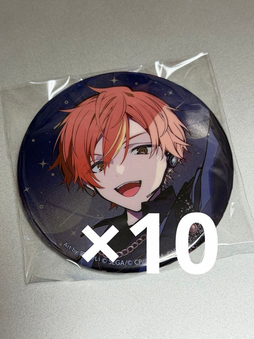 プロセカ あんスタ コラボ コネクトライブ メタリック缶バッジ A 東雲