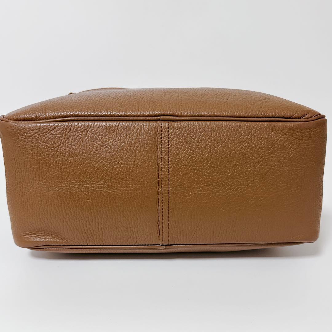 24時間以内発送】ヤングアンドオルセン キャメル ボストンバッグ