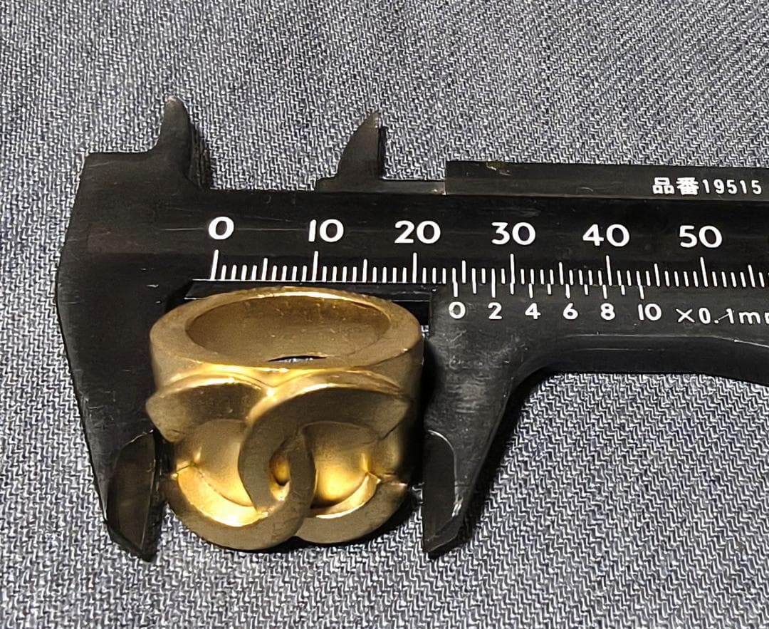 CHANEL 2001年 クルーズコレクション ココマーク ゴールドリング