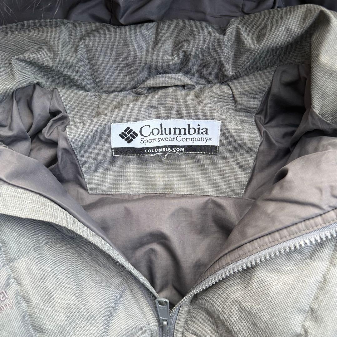 コロンビア hooded puffer jacket テック ファー アーカイブ - メルカリ