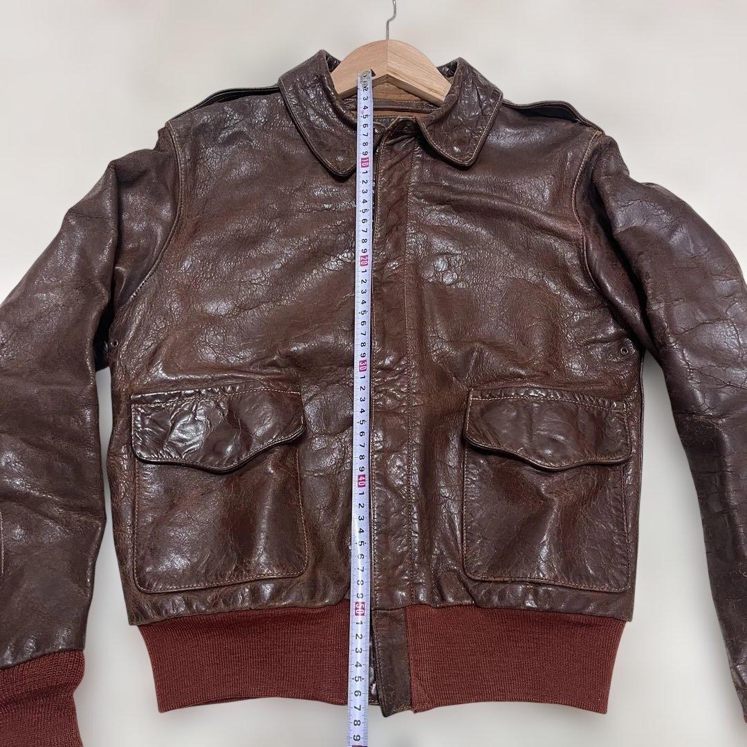 実名復刻 リアルマッコイズ A-2 本革 赤リブ 36 - メルカリ