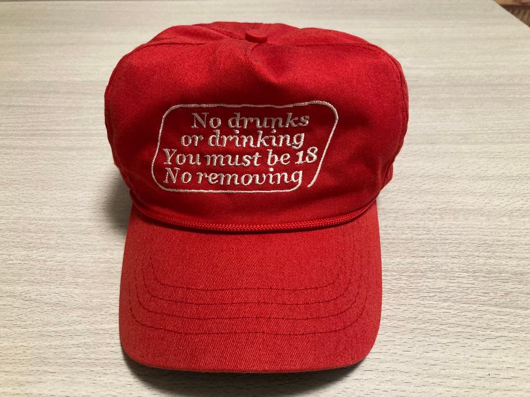 希少 tatoo studio yamada キャップ レッド 山田蓮着用 - メルカリ