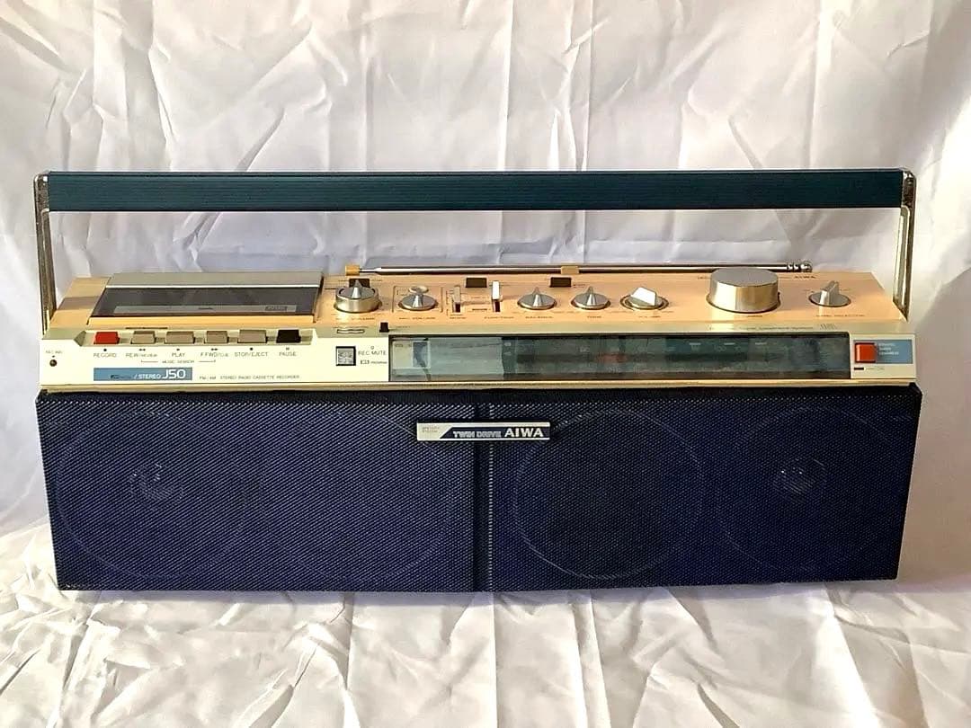 【ジャンク】AIWA CS-J50ラジカセ Yahoo!オークション -「aiwa cs-j50」の落札相場・落札価格