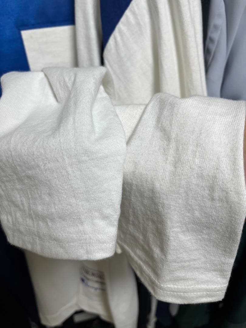 常田大希着用 90sチャンピオン フットボール シャツ XL ホワイト