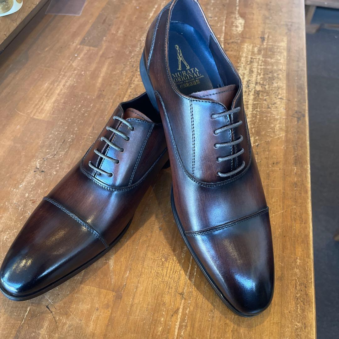 MURATA ORIGINAL921010ストレートチップ黒26 楽天市場】靴工房 村田靴