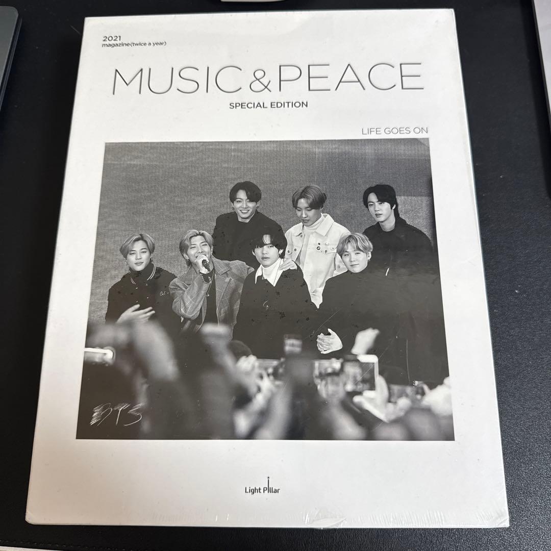 新品未開封』BTS MUSIC & PEACEフォトブック - メルカリ