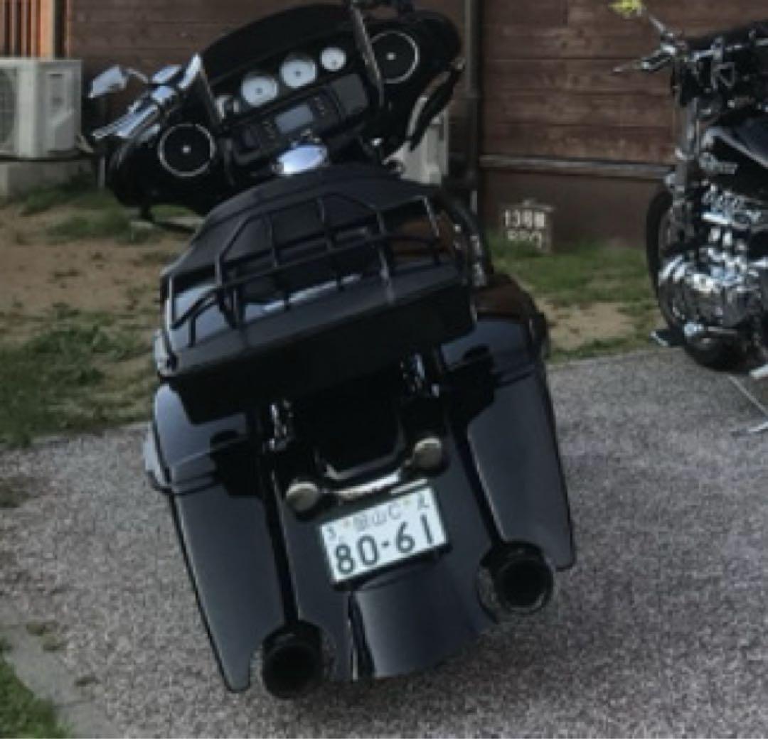 FLHXストリートグライド　リアエクステンションサイドカバー　セット売り fivestarjp_t21g12h22s198-751