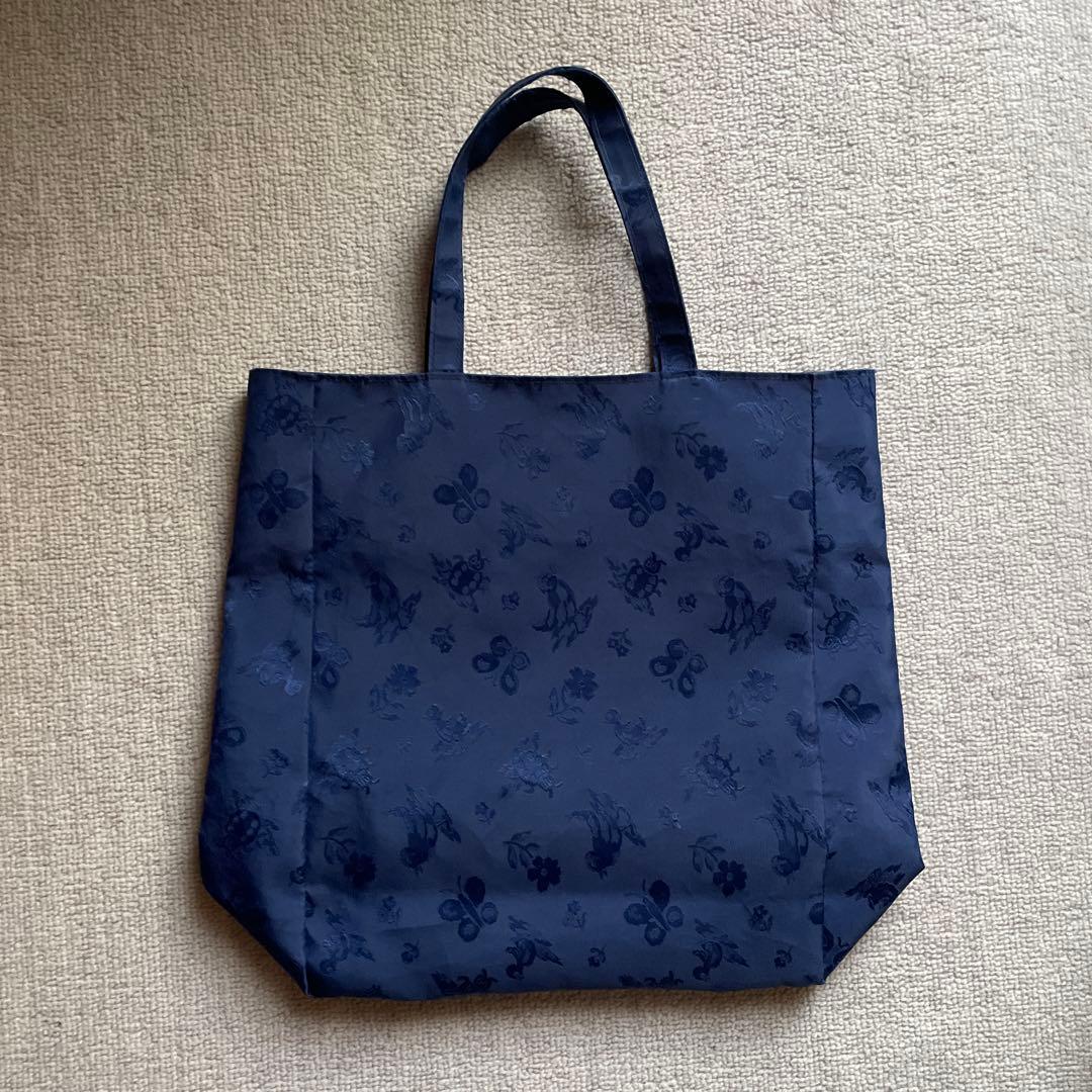 学校 フェイラー ハイジ トートバッグ ネイビー VERY掲載 底鋲 完売