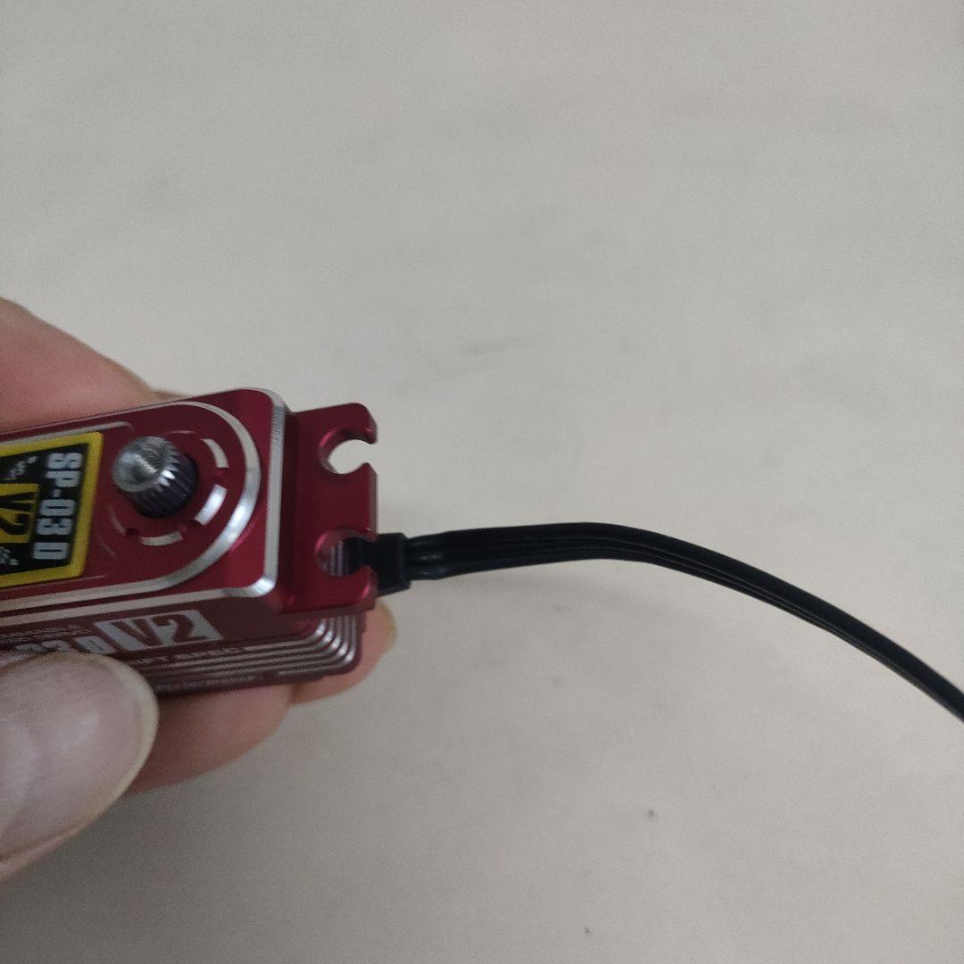 使用少】ヨコモ SP-03D V2 レッド ドリフト向けロープロデジタルサーボ